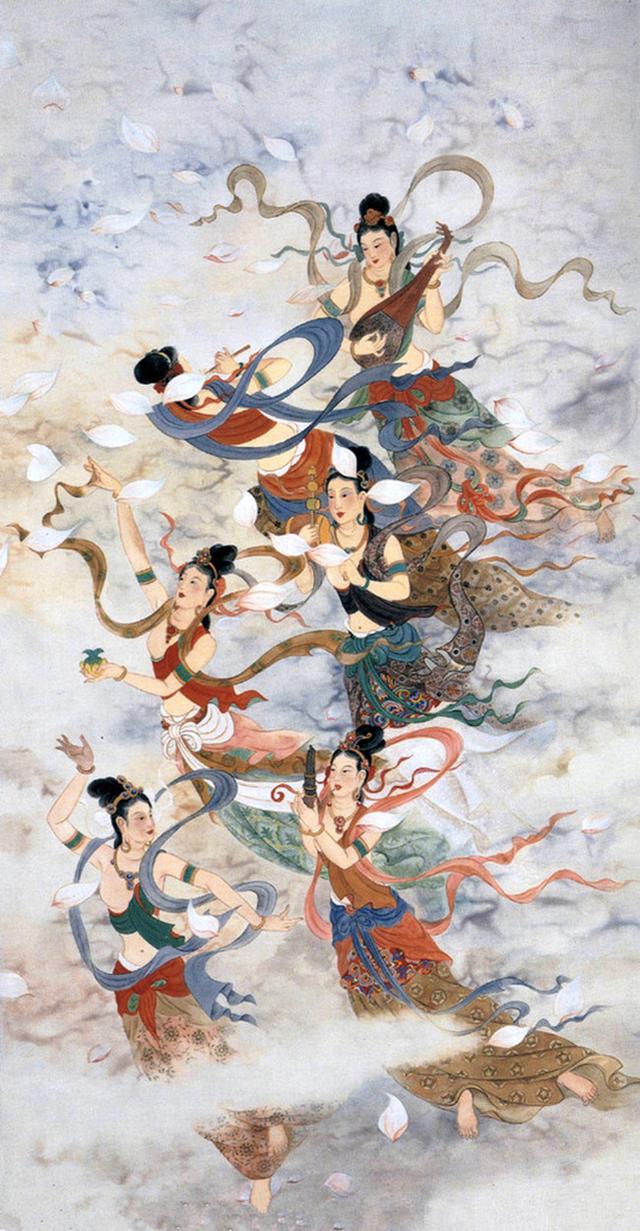 古典美女（嫦娥）美術(shù)素材資料