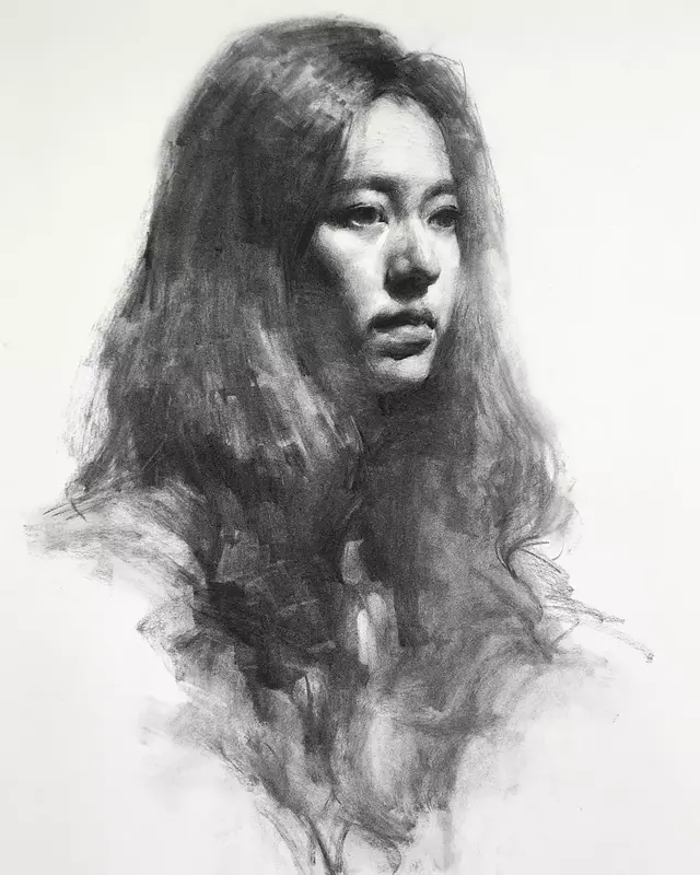 雖然是人體藝術，但是你們看美國藝術家的作品，總該只能學技術了