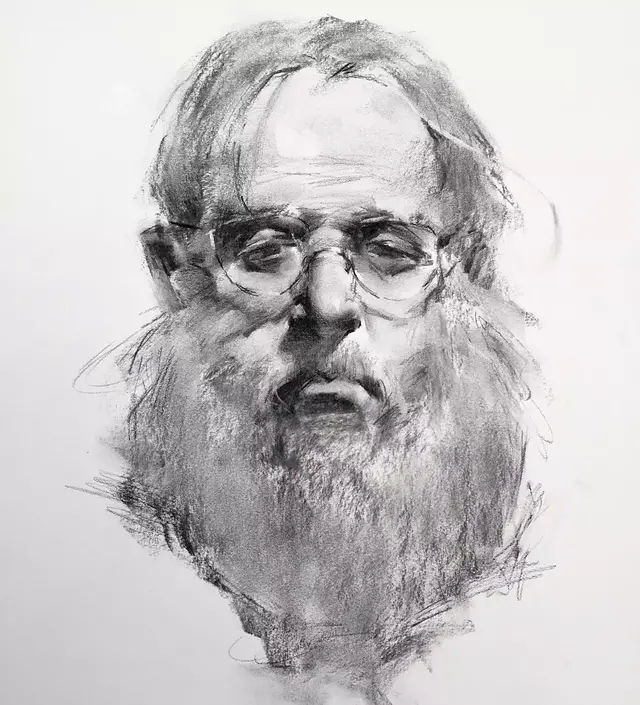 雖然是人體藝術，但是你們看美國藝術家的作品，總該只能學技術了