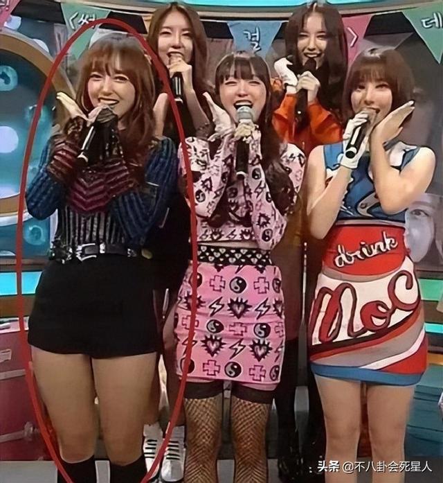 看臉90斤,看腿150斤,這7位女星小臉配粗腿,身材太不協調