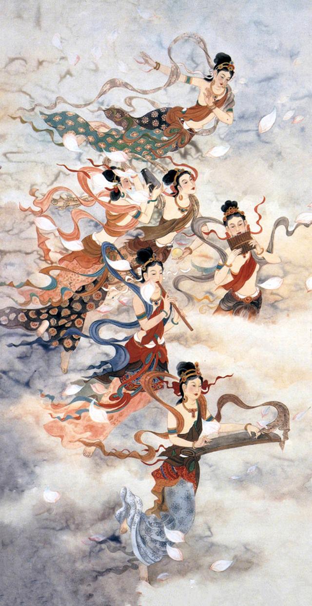 古典美女（嫦娥）美術(shù)素材資料