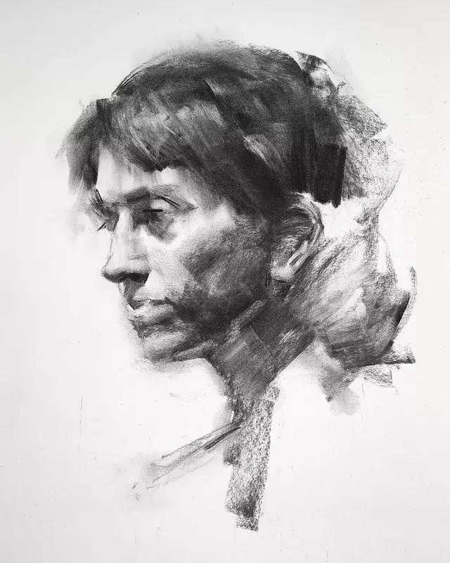 雖然是人體藝術，但是你們看美國藝術家的作品，總該只能學技術了