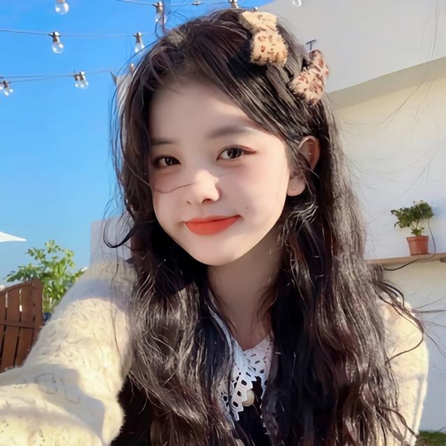 一些甜美又有仙氣的真人女生頭像