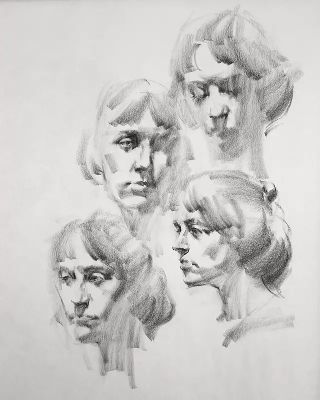 雖然是人體藝術，但是你們看美國藝術家的作品，總該只能學技術了
