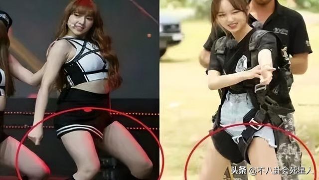 看臉90斤,看腿150斤,這7位女星小臉配粗腿,身材太不協調