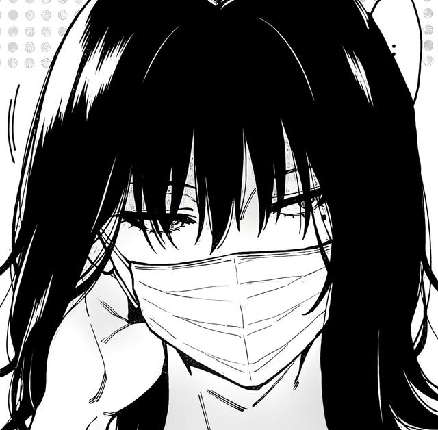 黑白動(dòng)漫女頭高清頭像圖