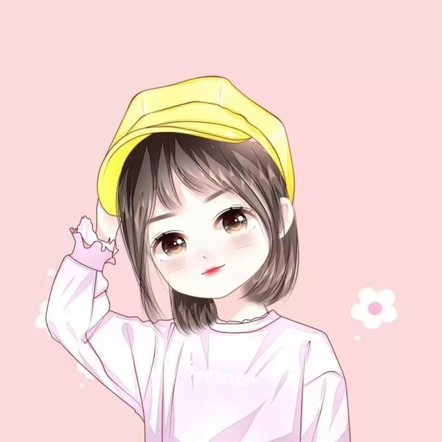 好運(yùn)滿滿的卡通女生微信頭像，換上更顯可愛喔