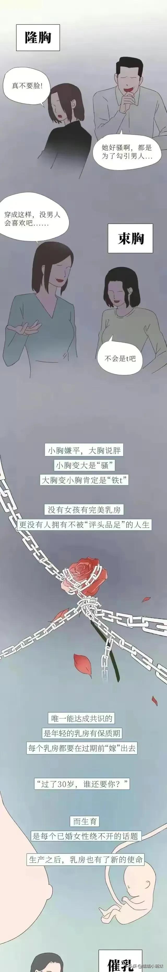 女人的胸，男生你懂多少？（漫畫）