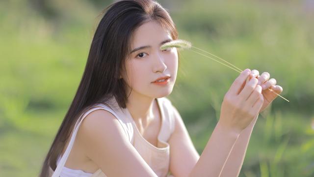 極品氧氣美女清純陽光室外寫真