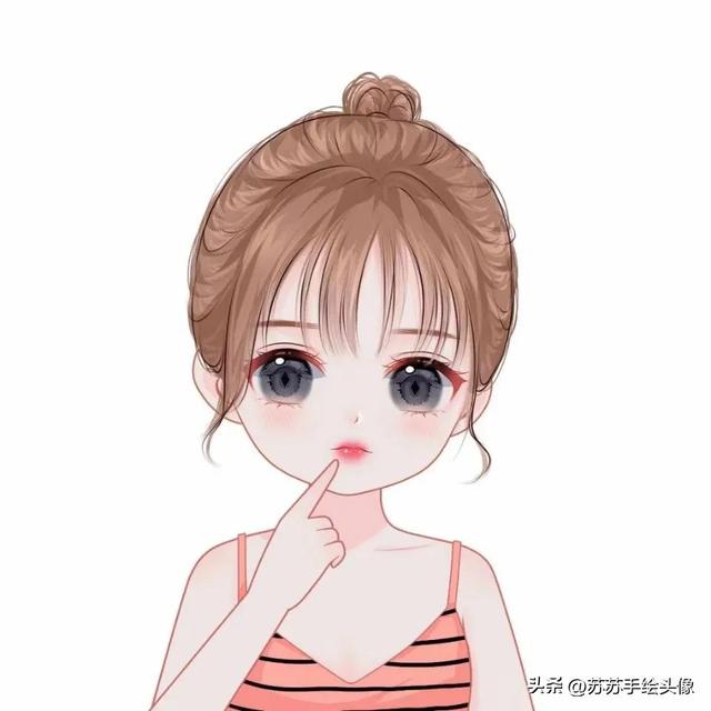 換個頭像吧，超萌超可愛的女生Q版卡通頭像，誰看誰喜歡