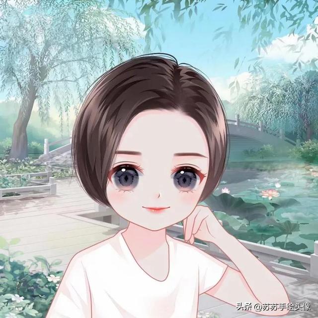 換個頭像吧，超萌超可愛的女生Q版卡通頭像，誰看誰喜歡