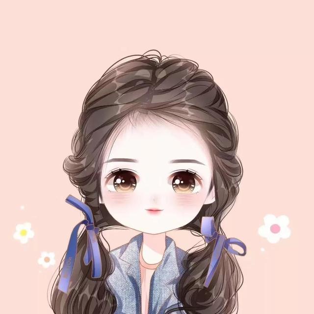 好運(yùn)滿滿的卡通女生微信頭像，換上更顯可愛喔