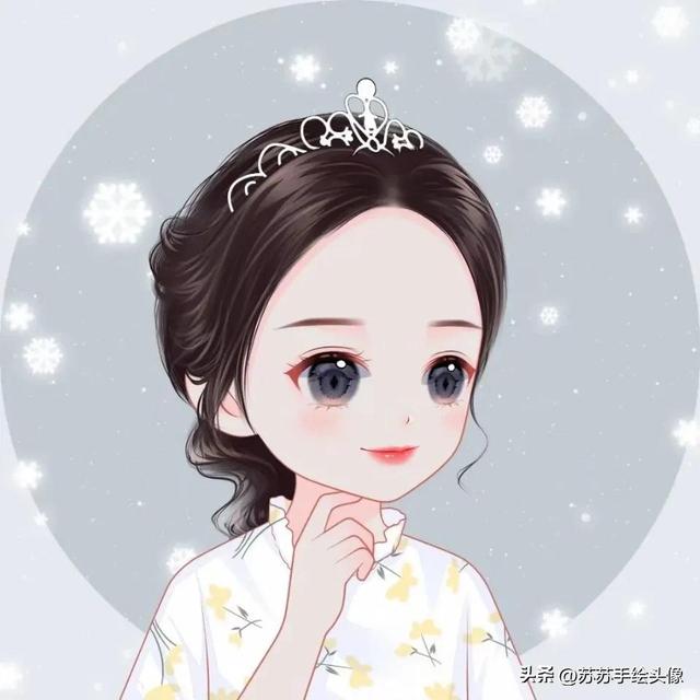 換個頭像吧，超萌超可愛的女生Q版卡通頭像，誰看誰喜歡