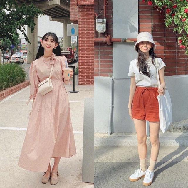 娃娃臉女生適合甜美風穿搭，小巧精致又減齡，越看越好看