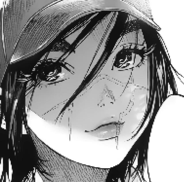 黑白動(dòng)漫女頭高清頭像圖