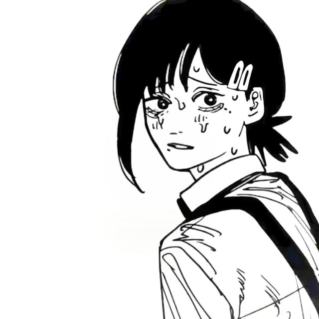 黑白動(dòng)漫女頭高清頭像圖