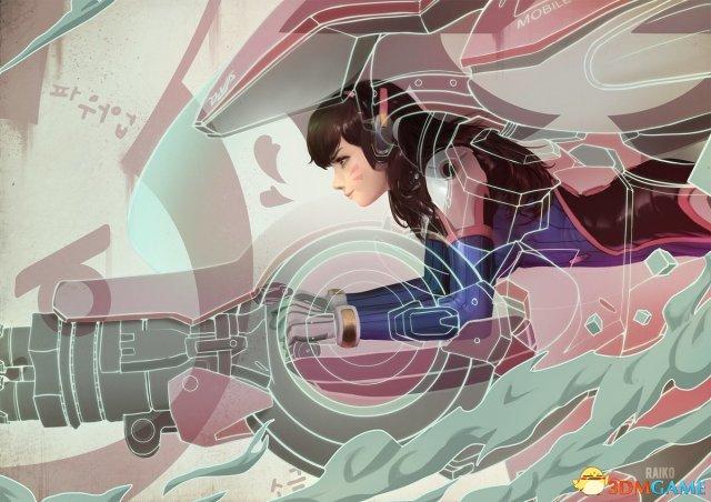 國(guó)外大觸繪美女同人圖！奶挺姐2B黑百合性感撩人