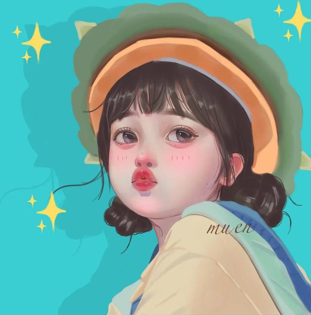 個性漂亮的女生頭像