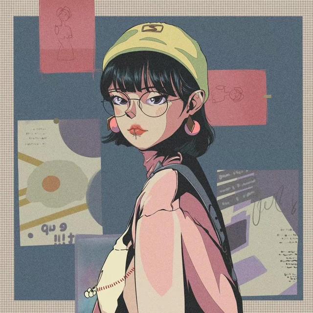 個性漂亮的女生頭像