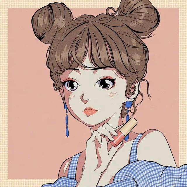 個性漂亮的女生頭像