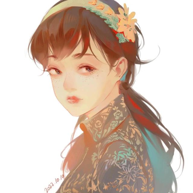 個性漂亮的女生頭像