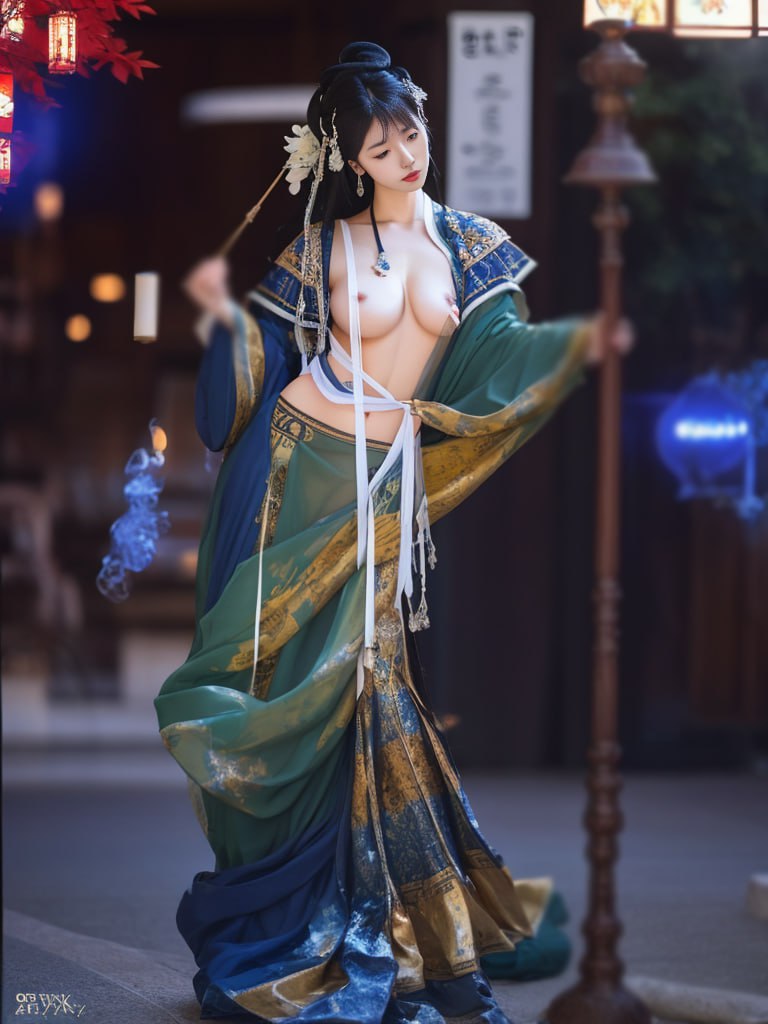 AI繪圖-古風的美女圖片