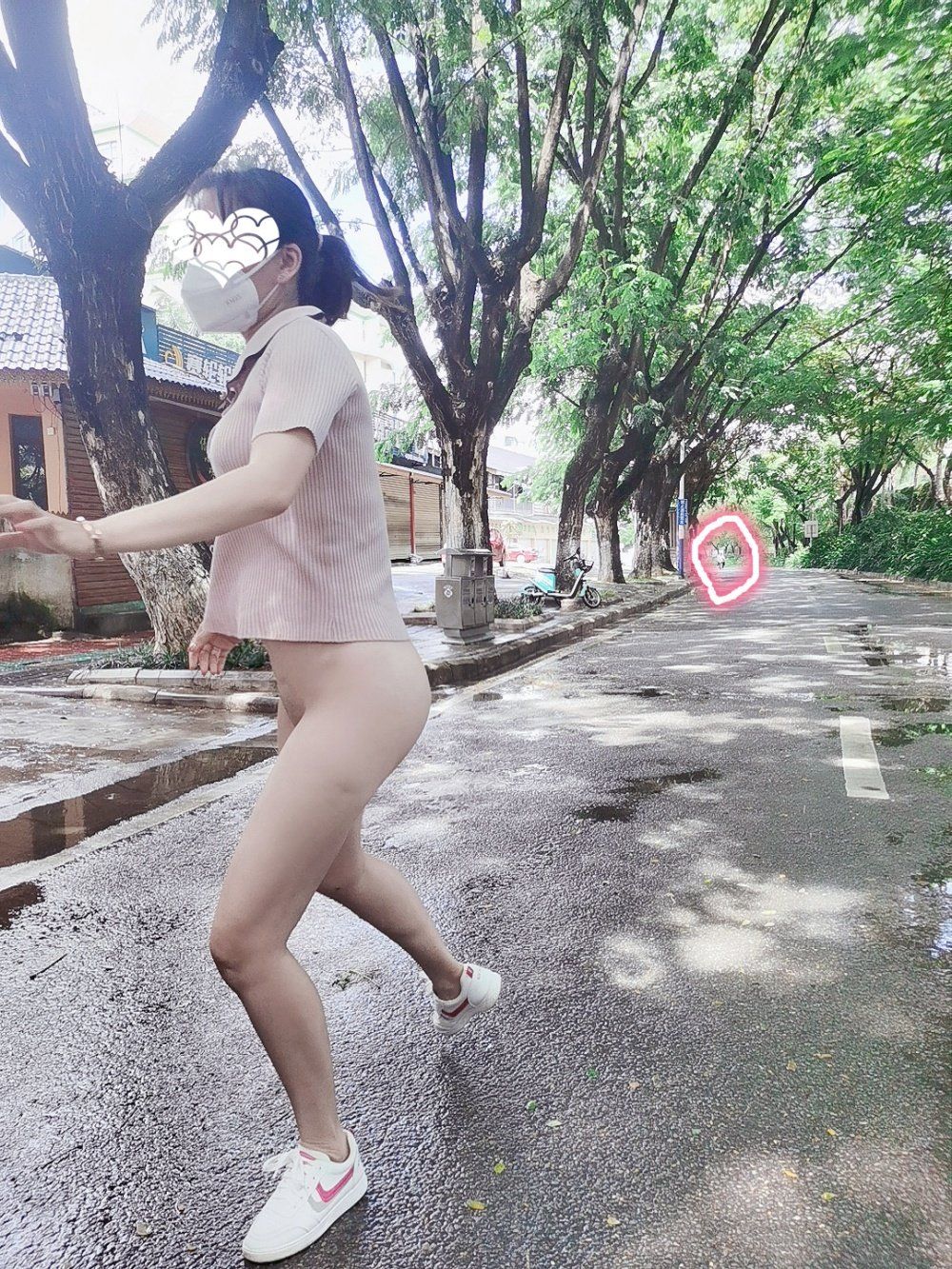 露出的真膽大