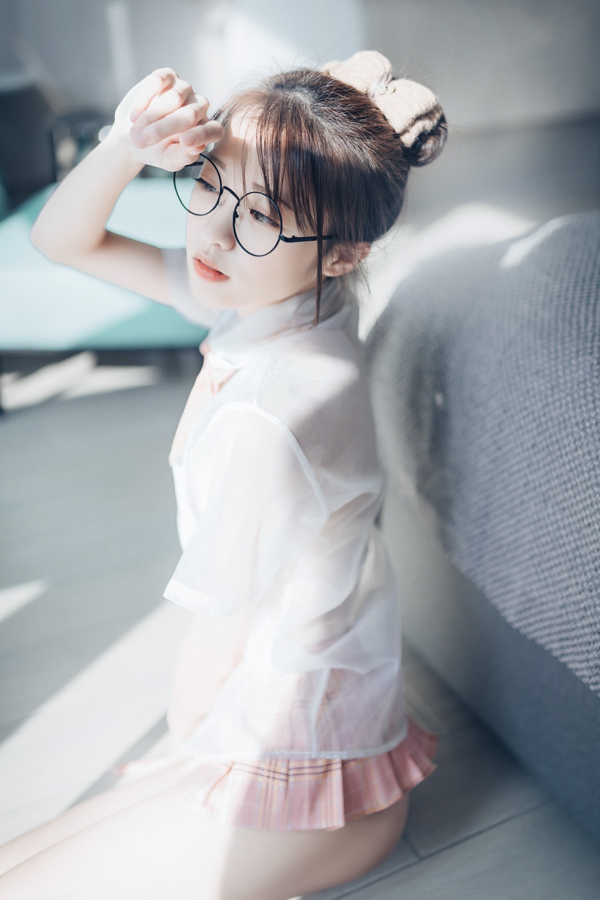 妍妍薄紗JK