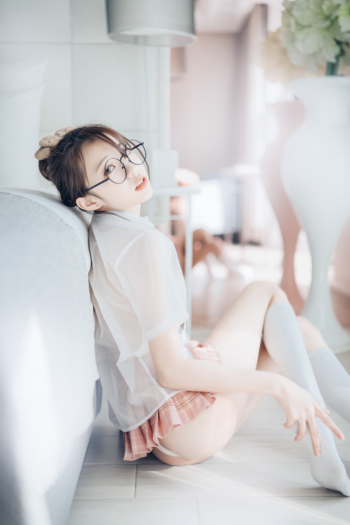 妍妍薄紗JK