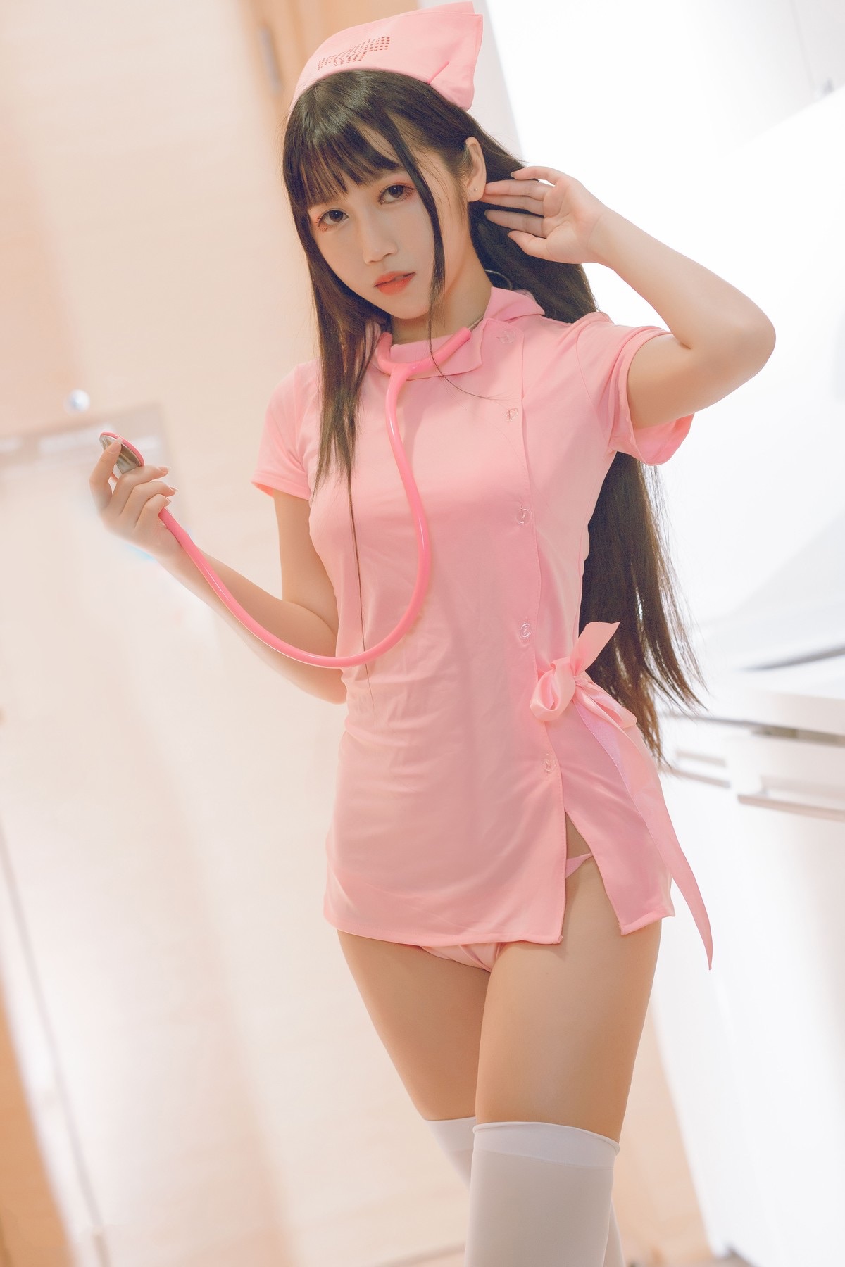 Cosplay 粉紅護(hù)士