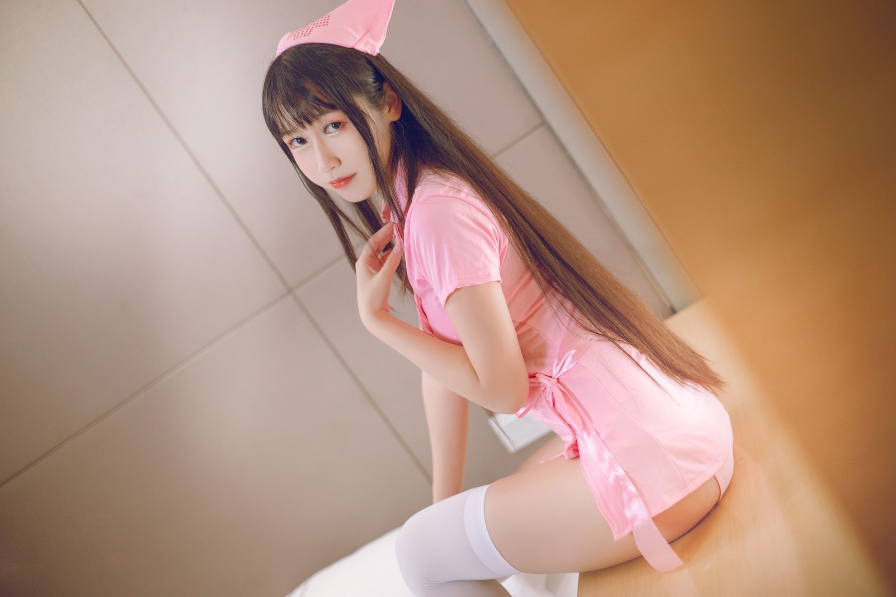 Cosplay 粉紅護(hù)士