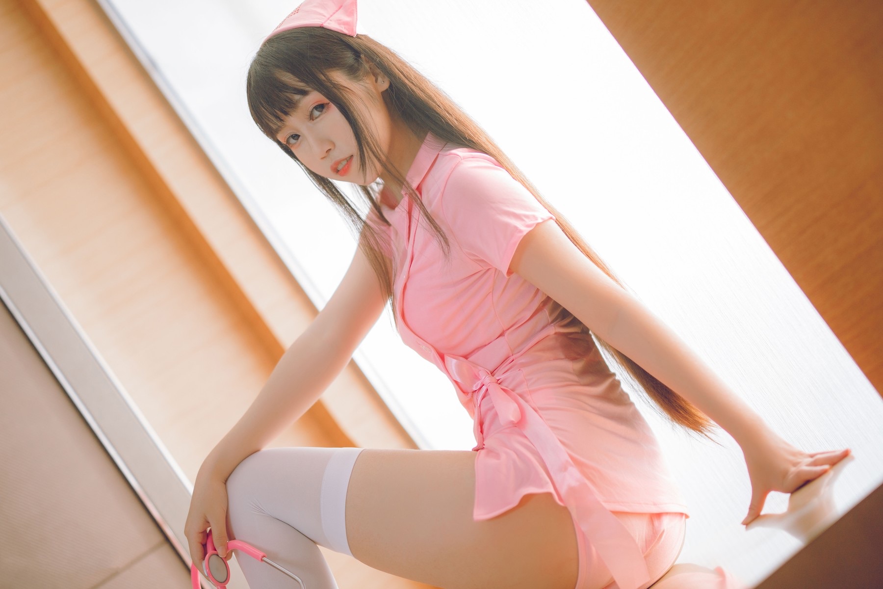 Cosplay 粉紅護(hù)士