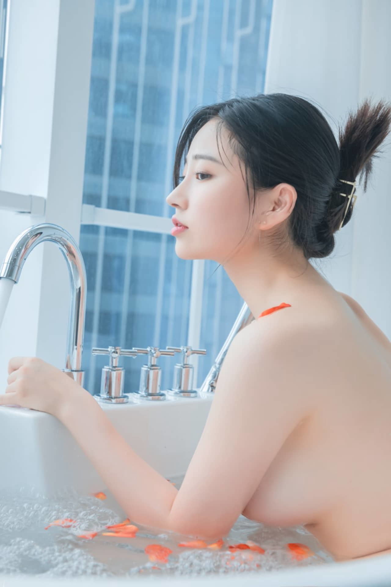 愛心的泡泡 圓圓的