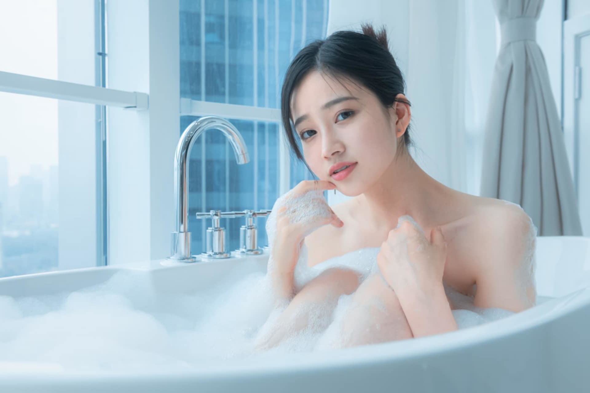 愛心的泡泡 圓圓的