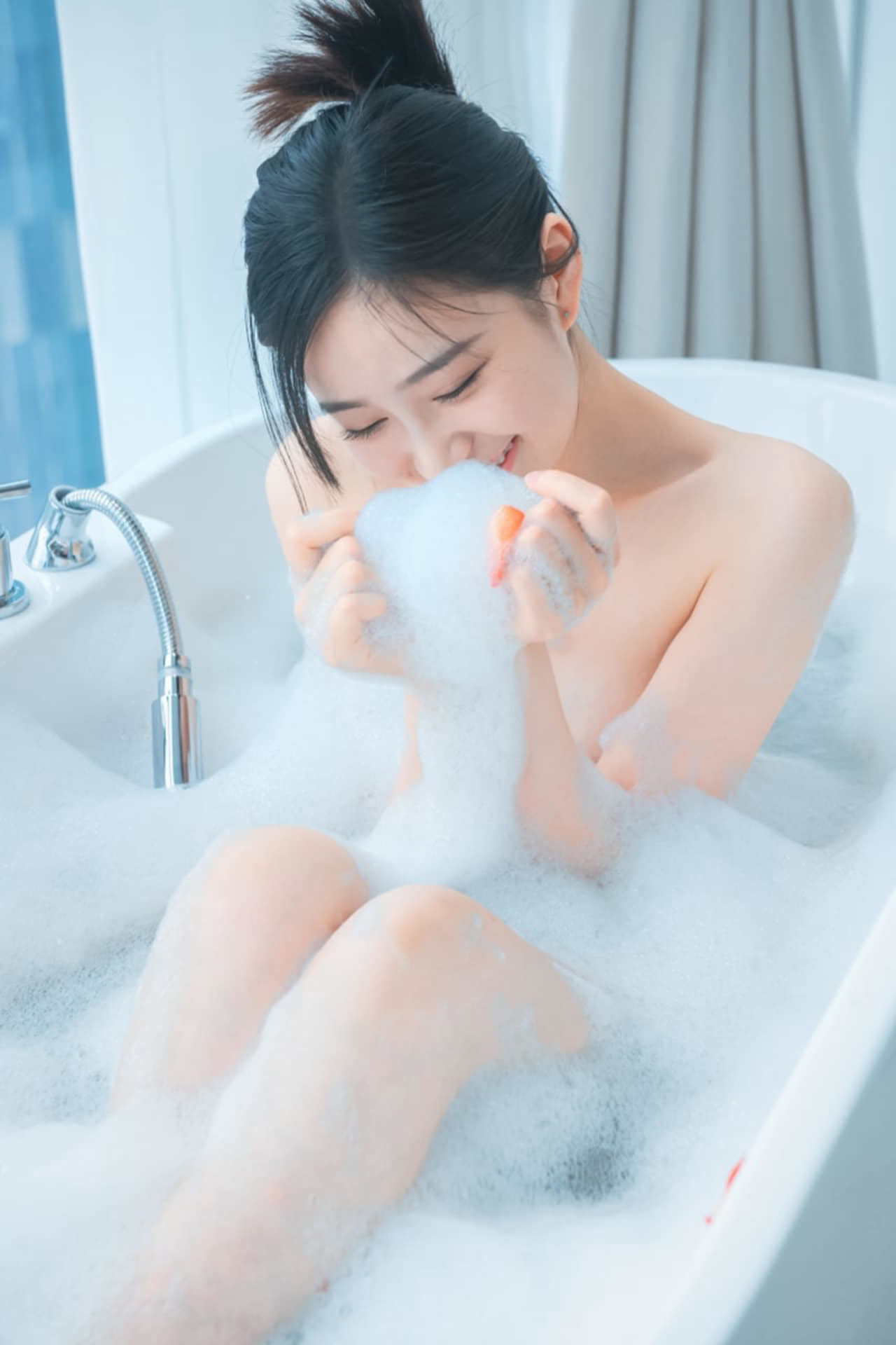 愛心的泡泡 圓圓的