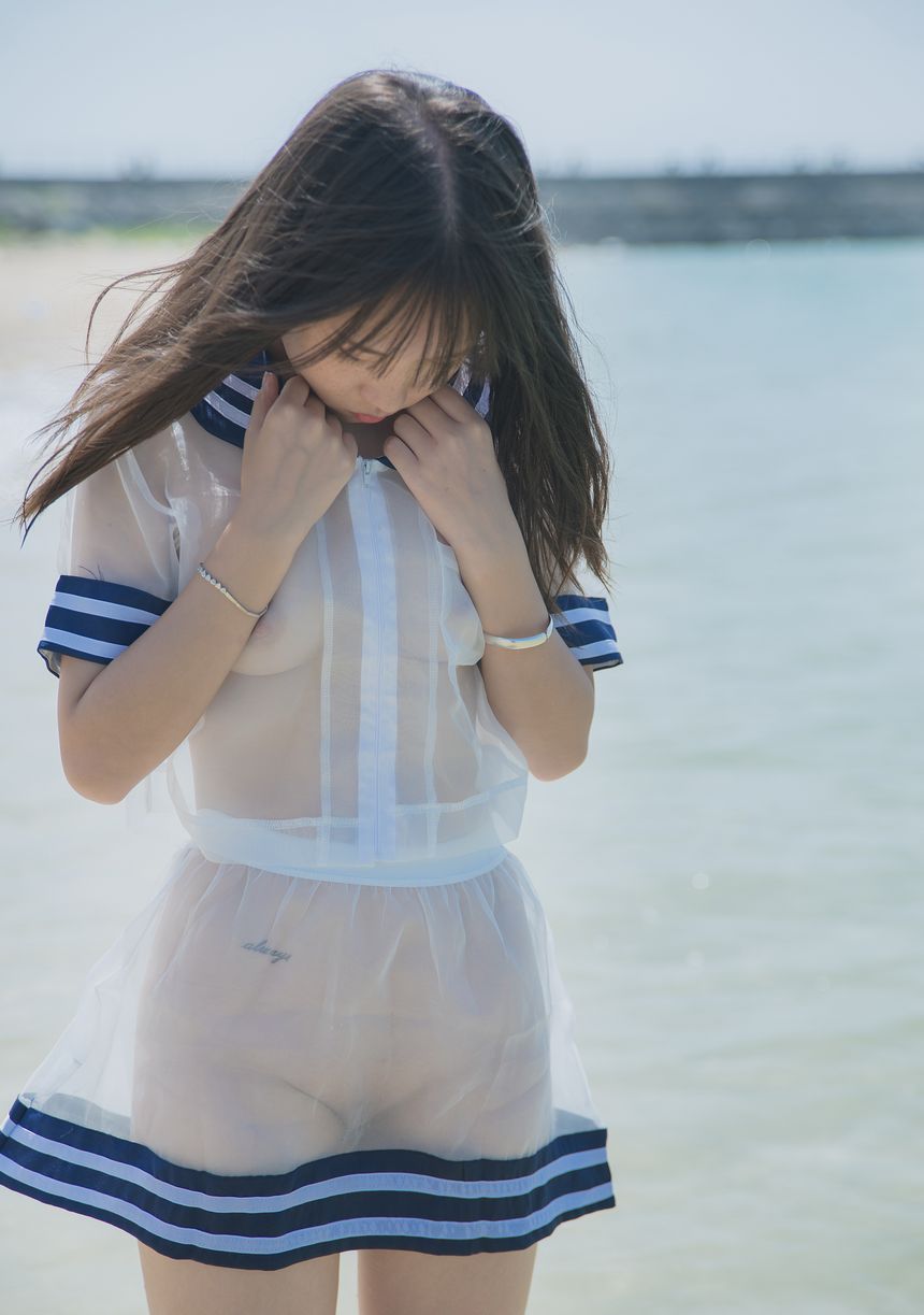 海邊紗裙