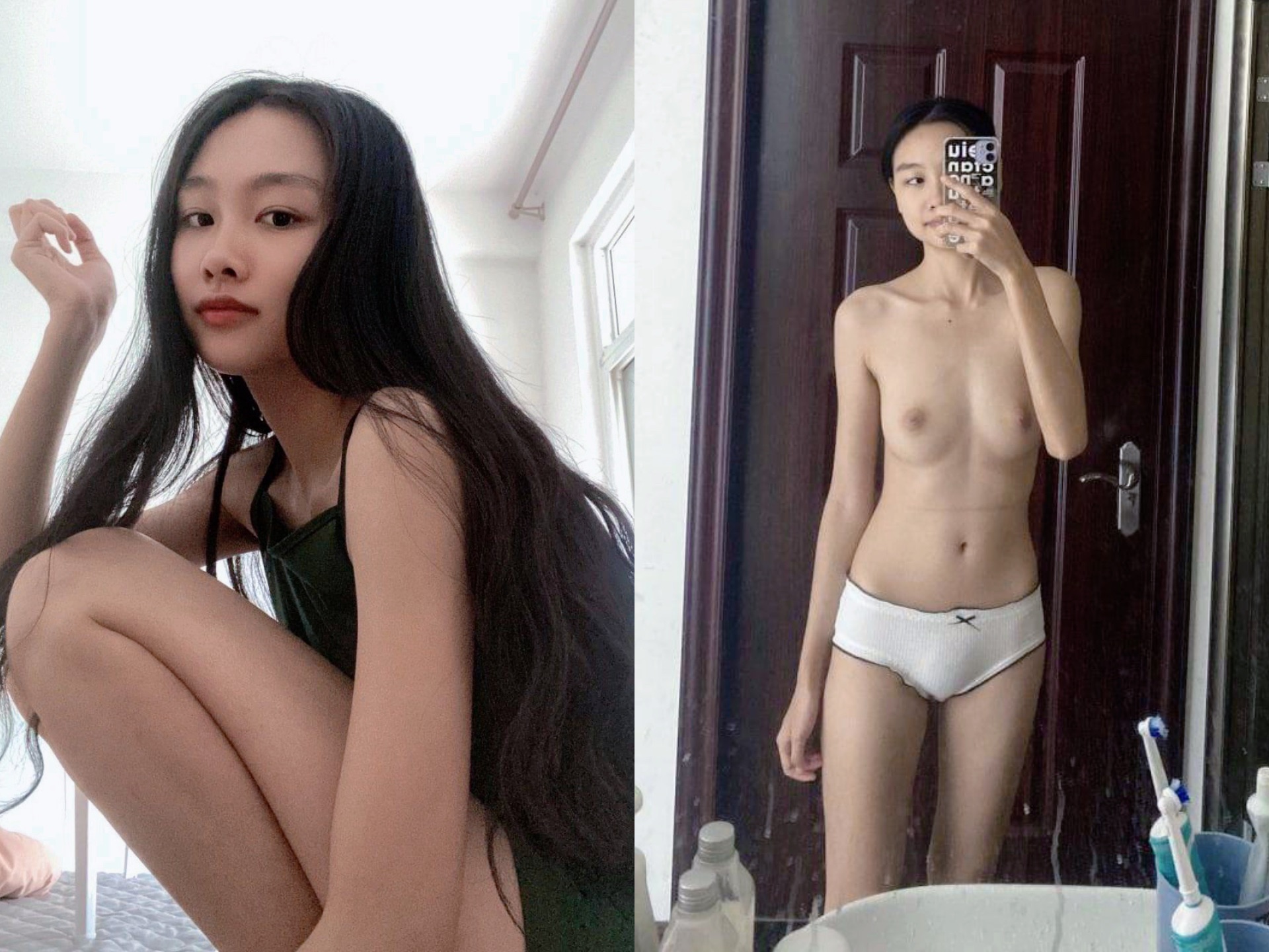 反差婊，清純VS淫蕩 二