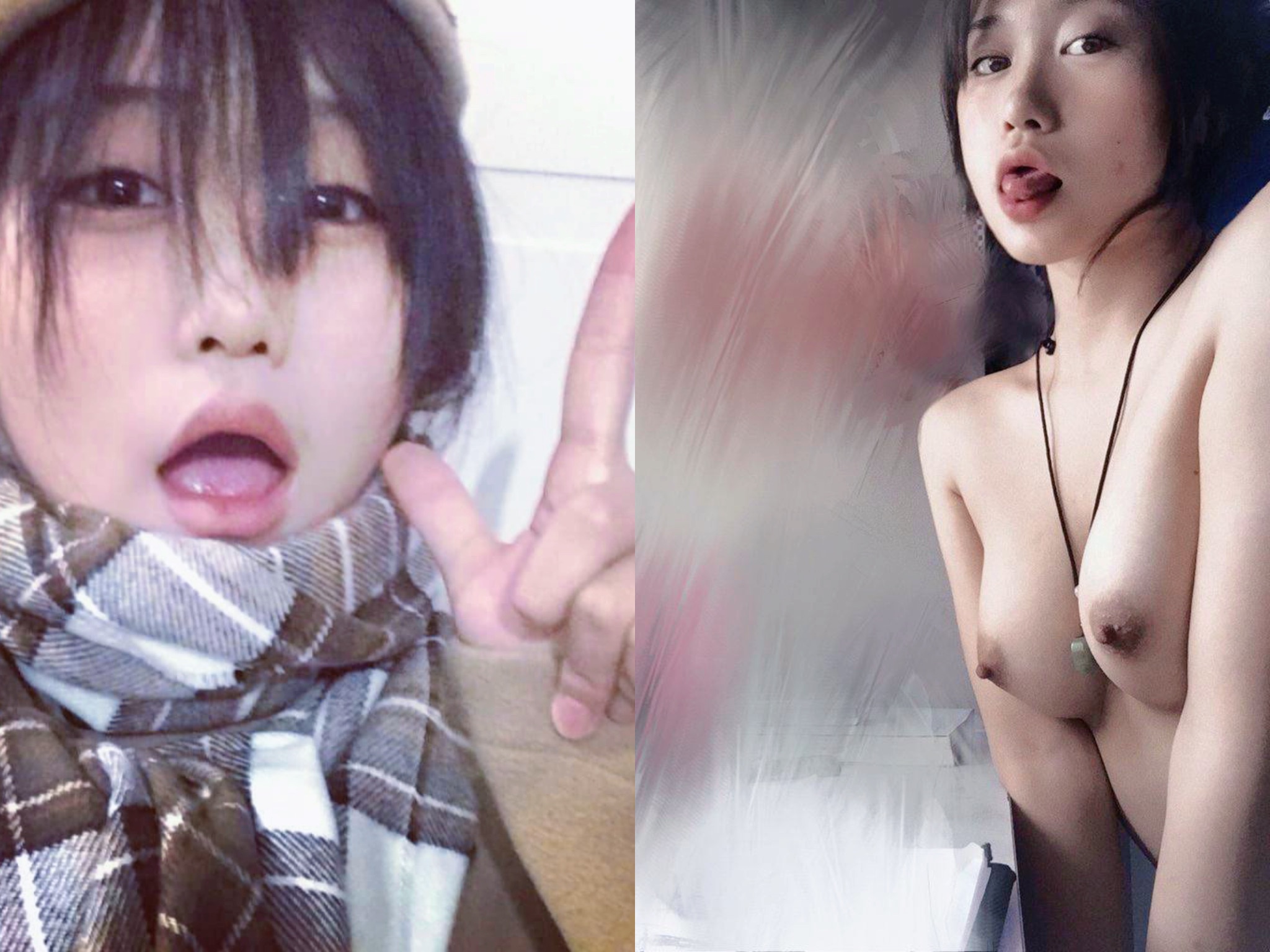 反差婊，清純VS淫蕩 二