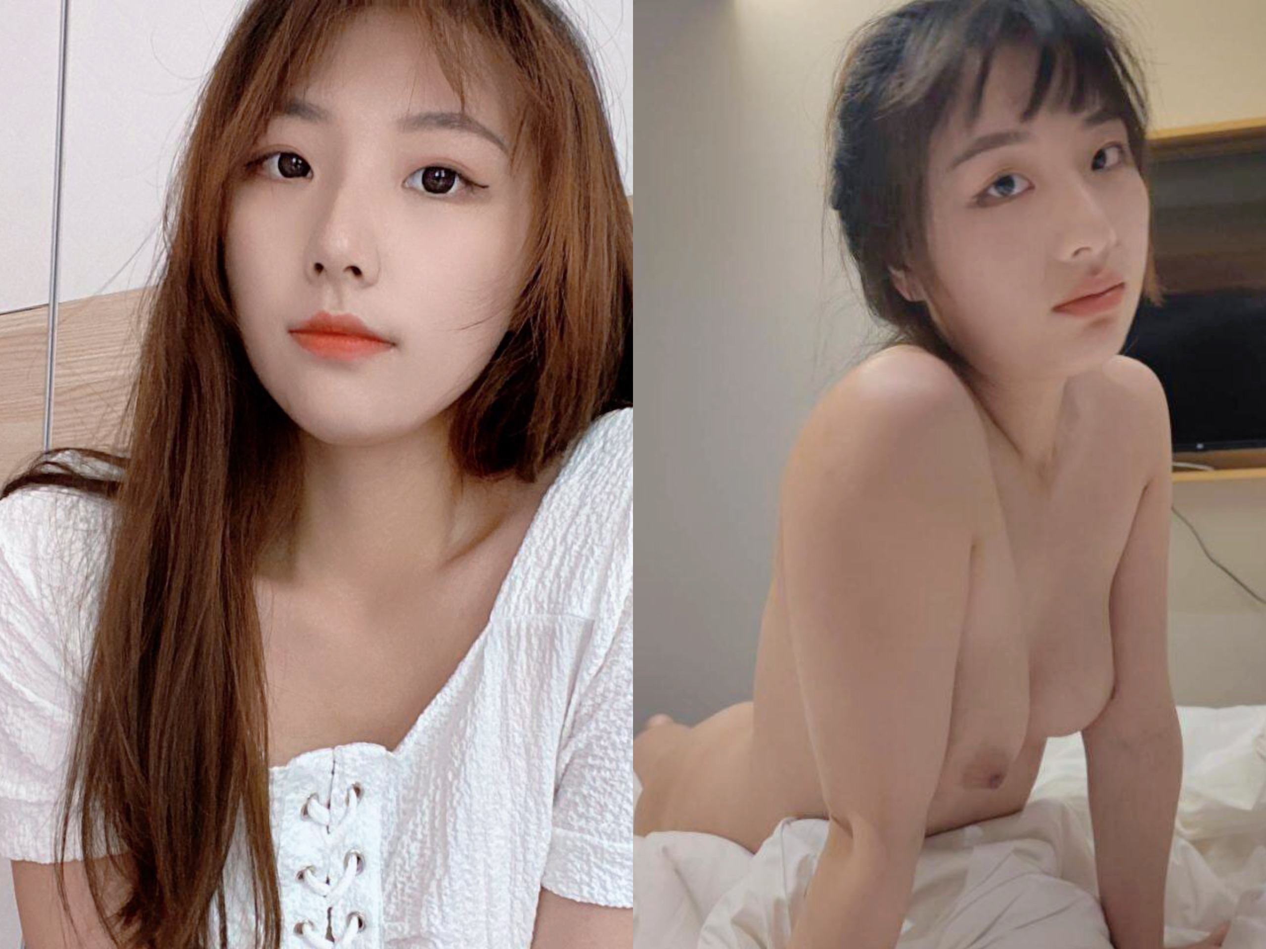 露臉反差婊，清純少女VS淫蕩母狗