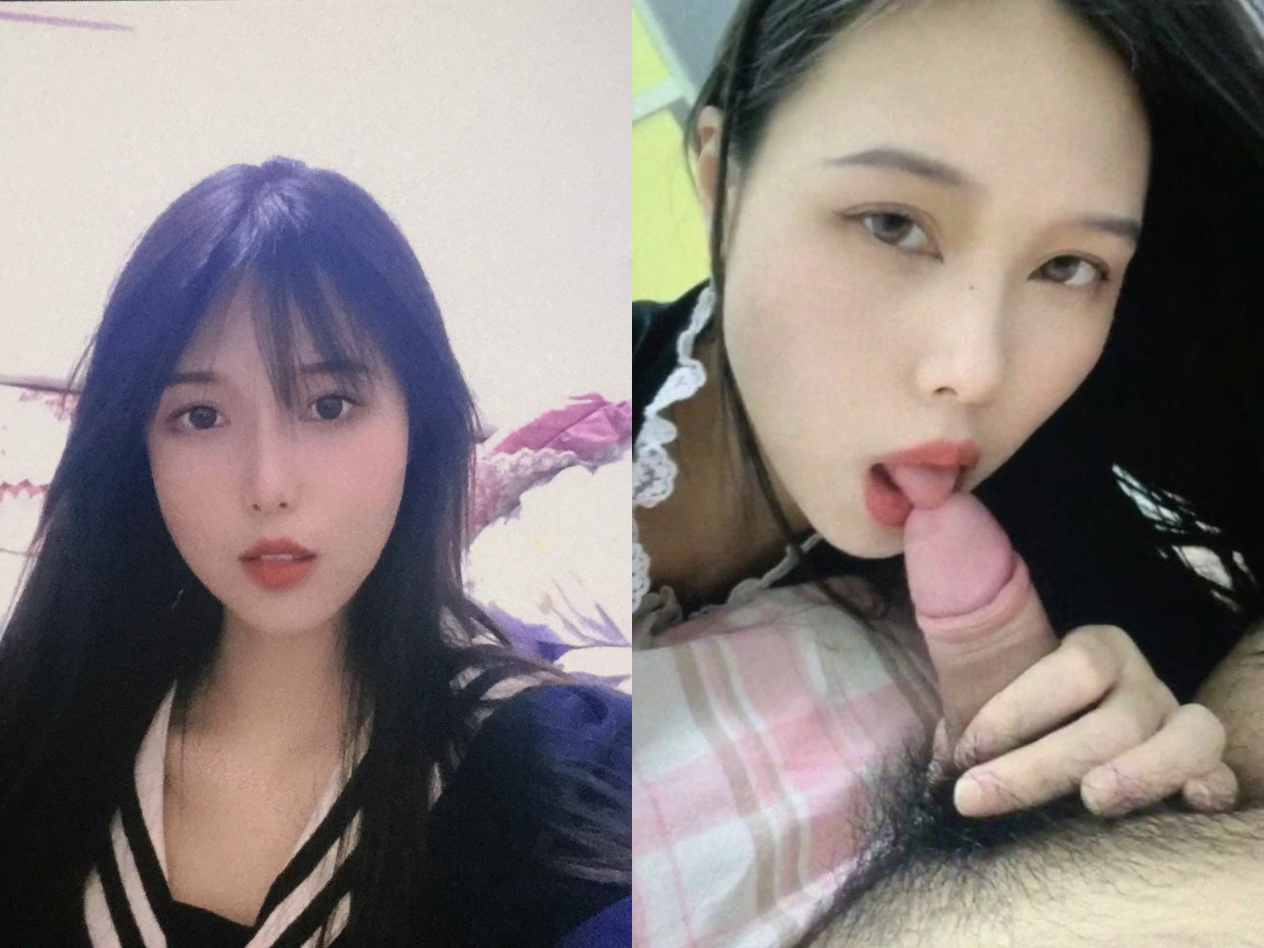 露臉反差婊，清純少女VS淫蕩母狗