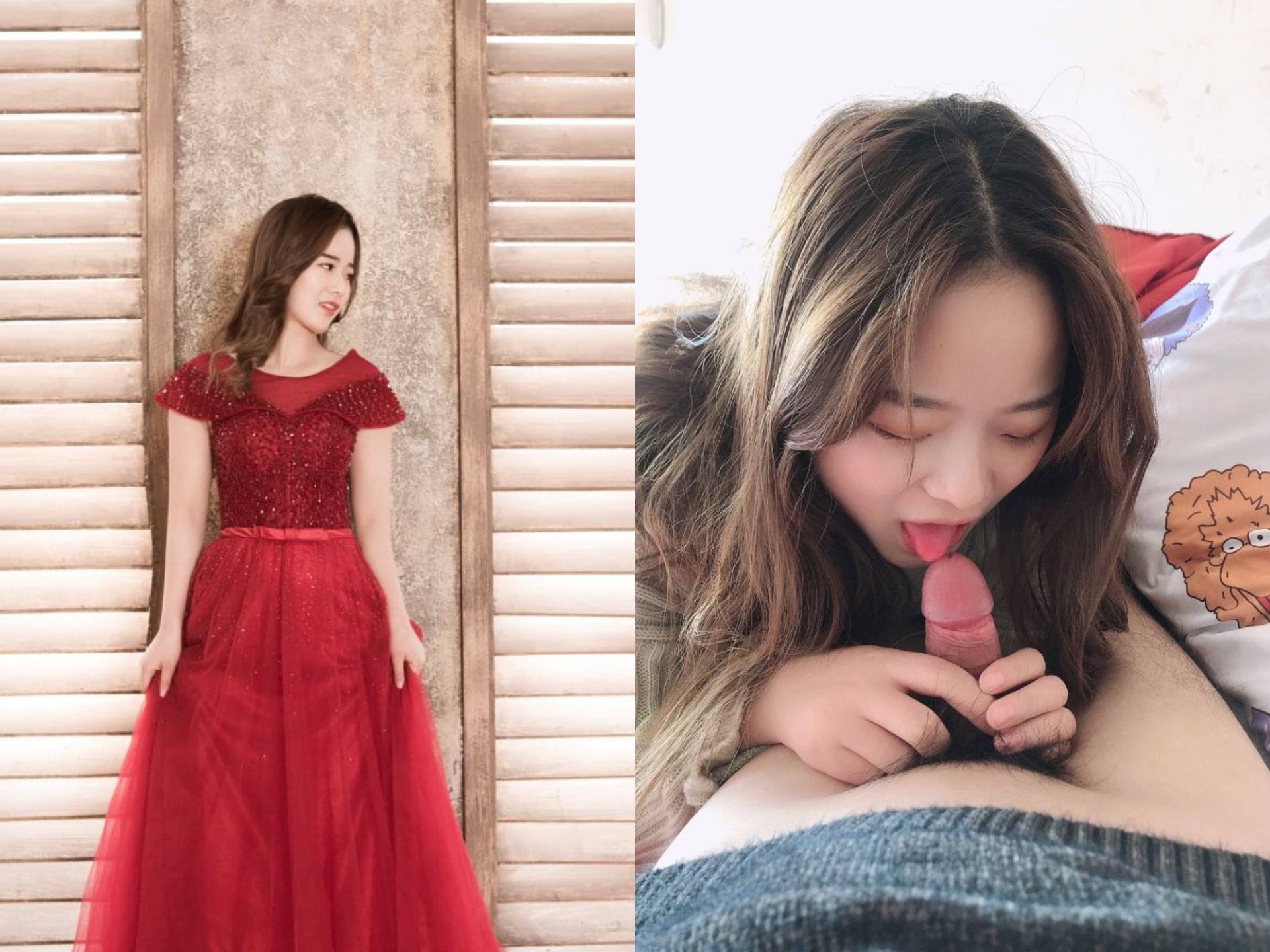 露臉反差婊，清純少女VS淫蕩母狗