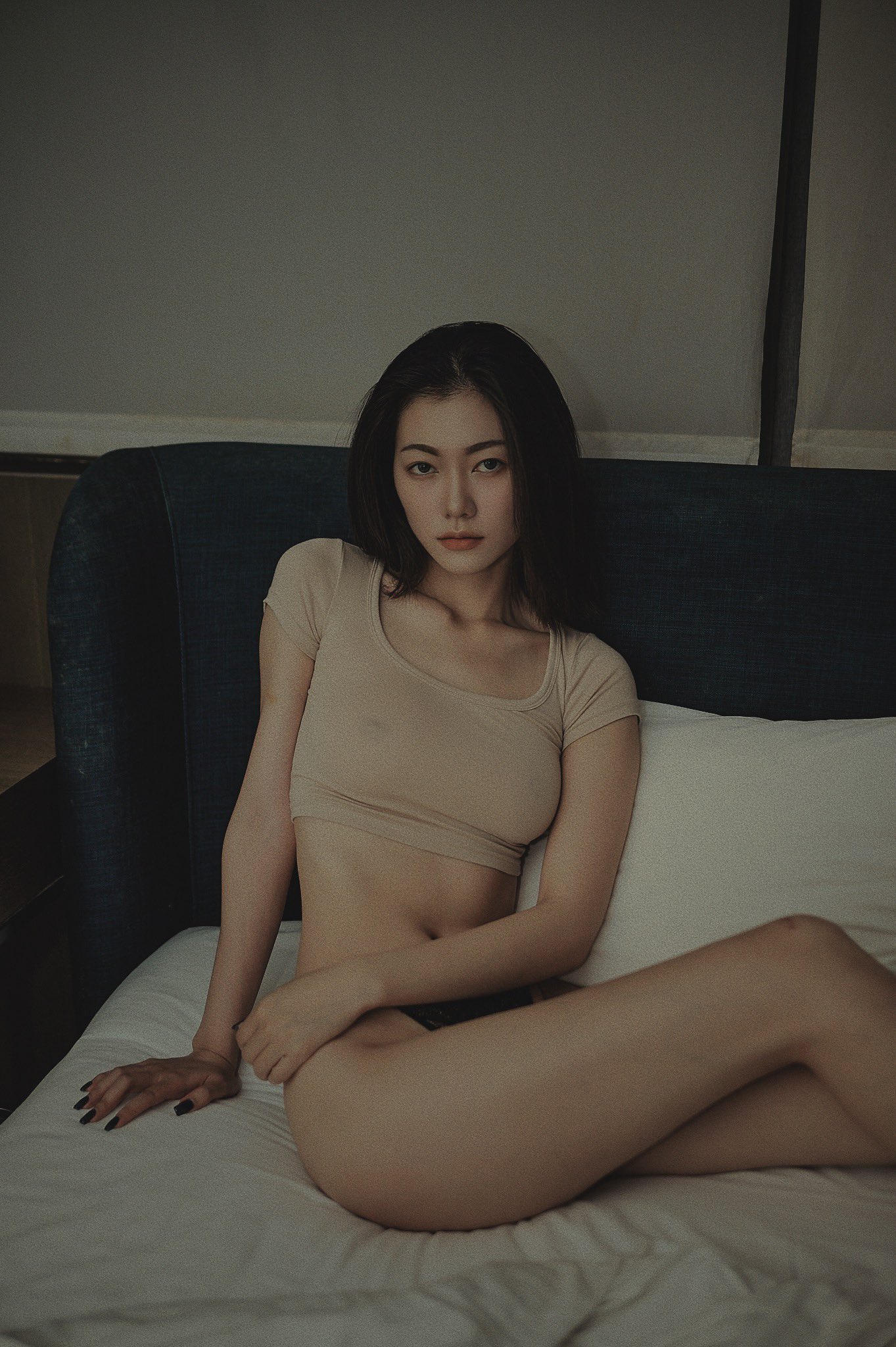 [美圖分享]灣灣的一個模特,瘦馬大燈