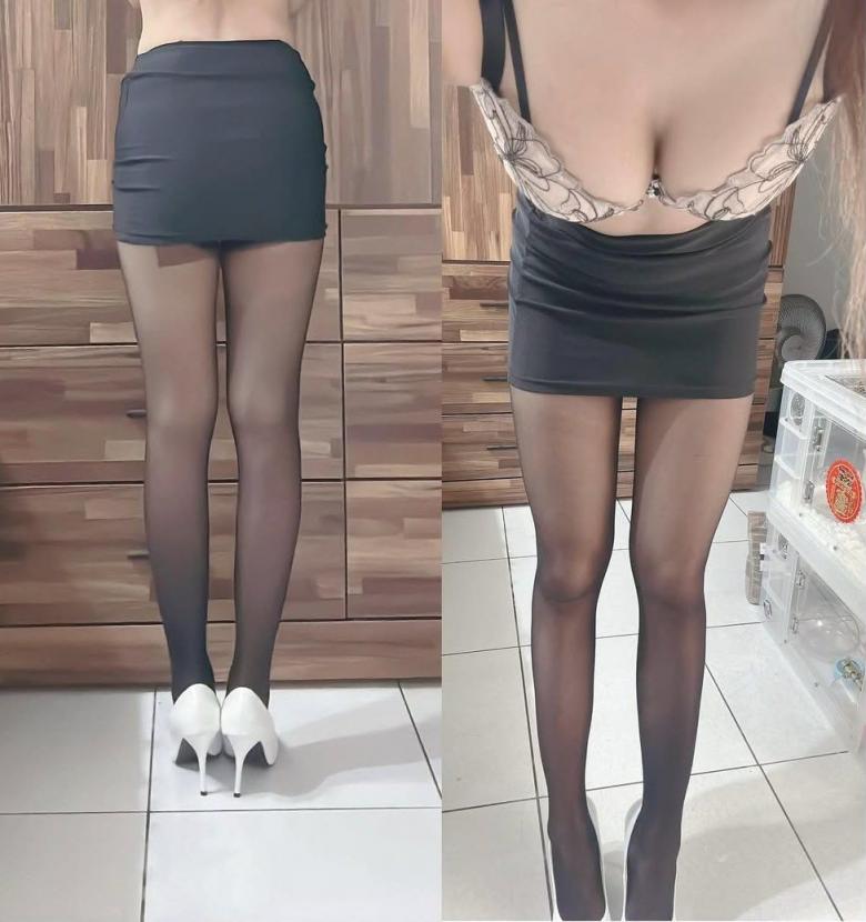 少婦若隱若現的誘惑