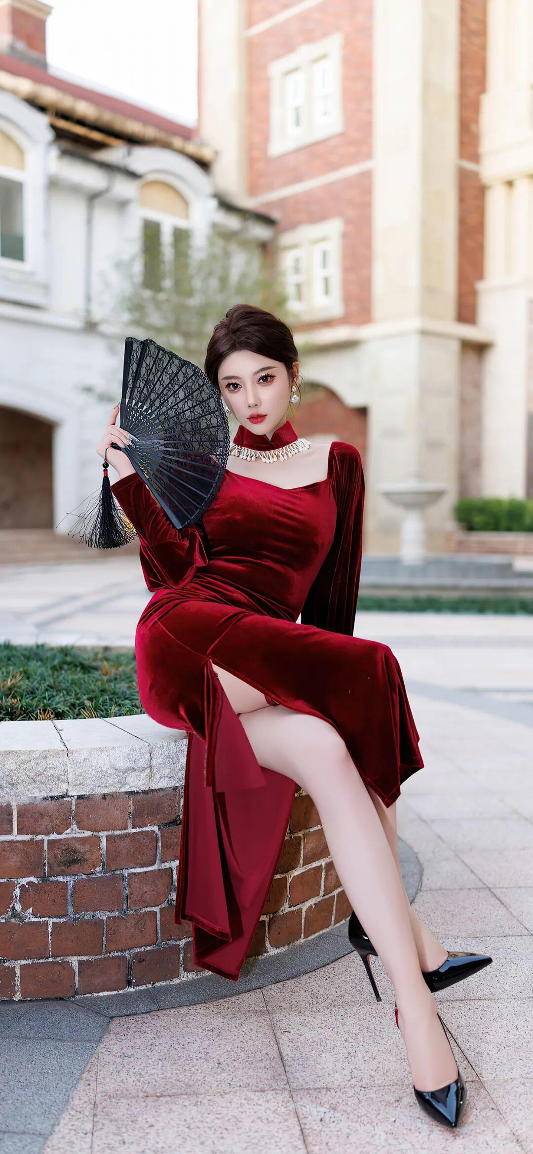 楊晨晨的古典旗袍裝