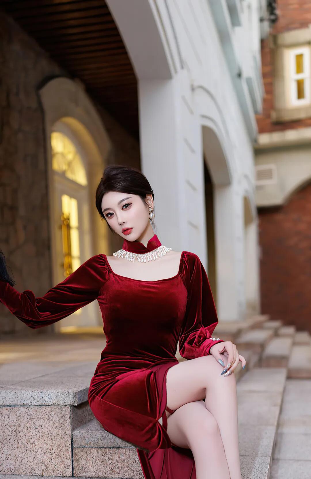 楊晨晨的古典旗袍裝