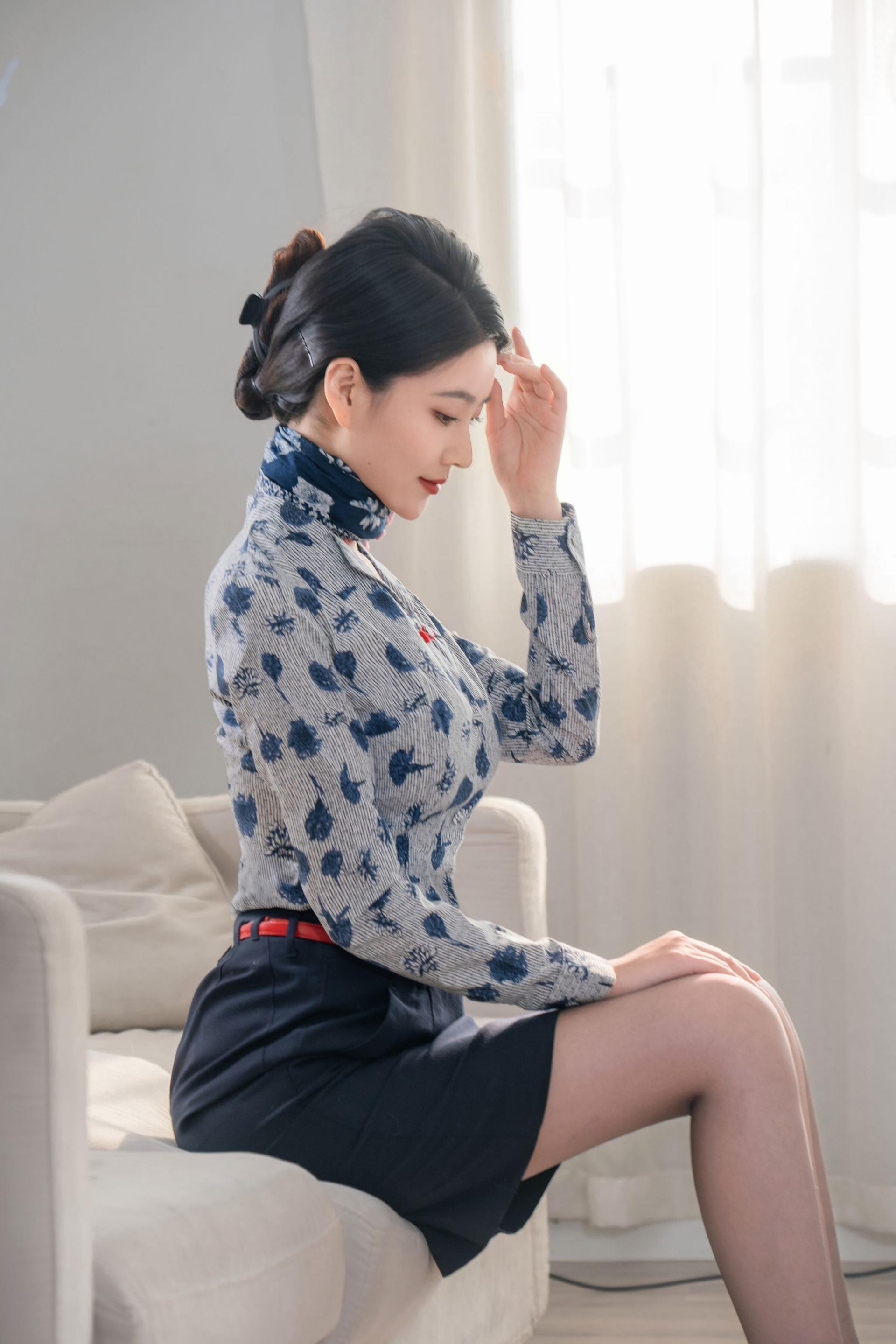 年年-空姐制服系列兩套