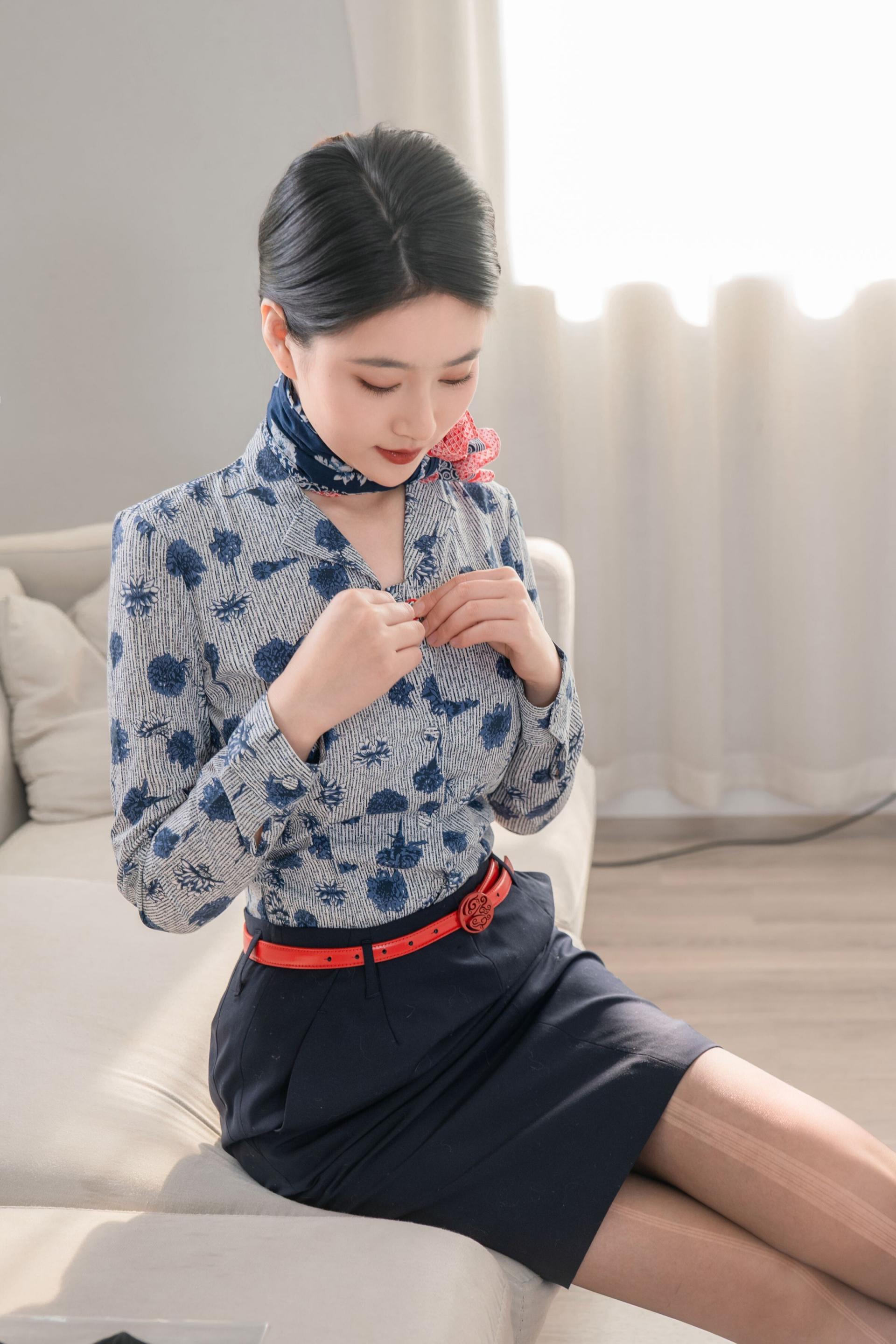 年年-空姐制服系列兩套